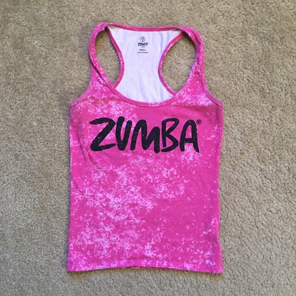 Zumba Wear Racerback Tank Tops pink and purple - Picture 2 of 16